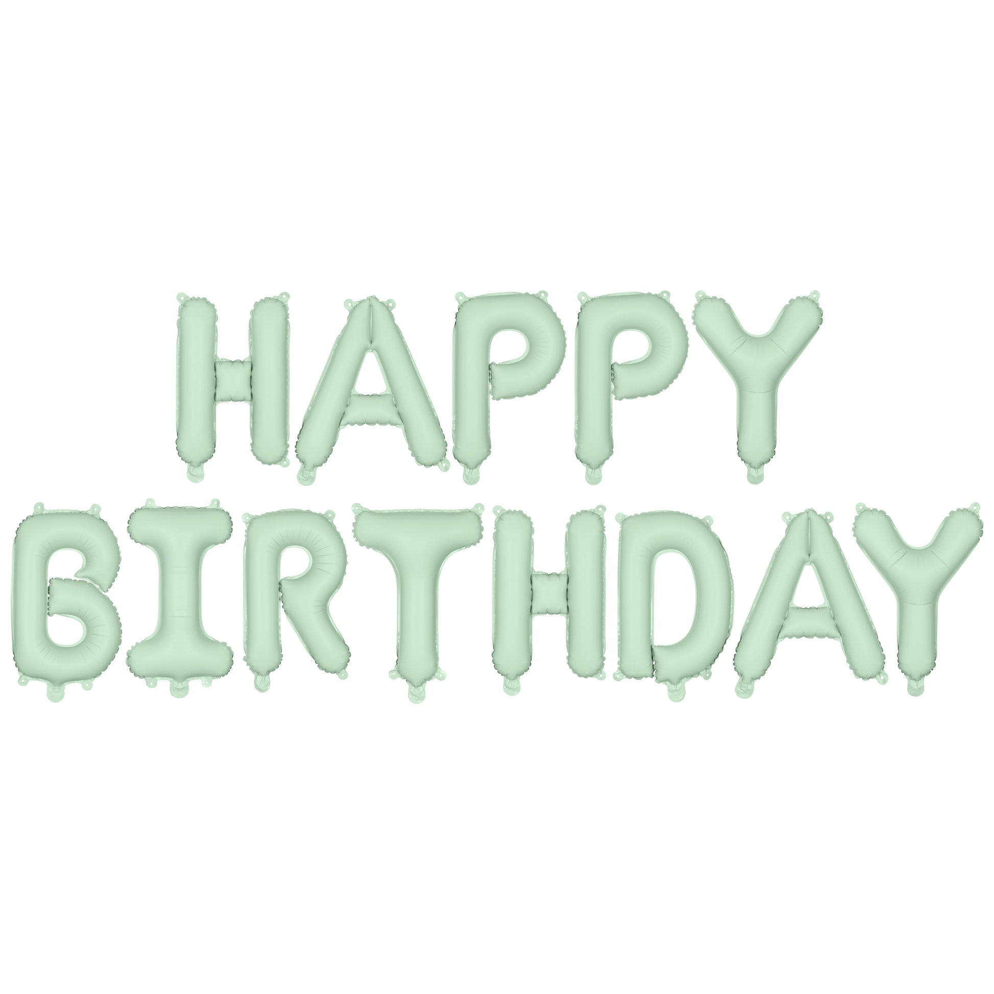 Green Happy Birthday Foil Balloon
