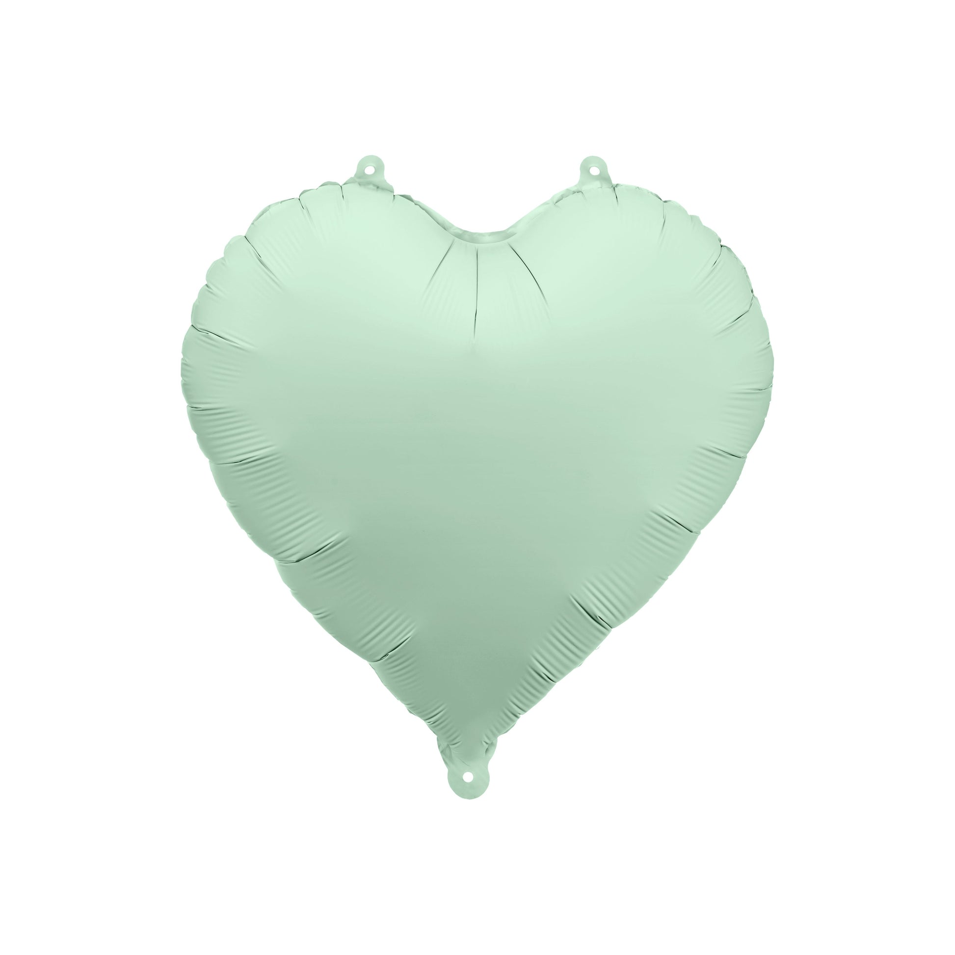 Green Heart Foil Balloon