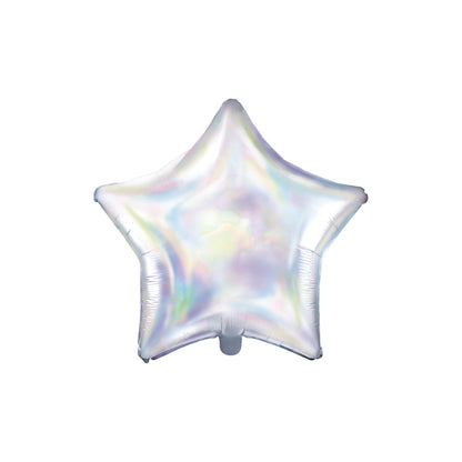 Iridescent Star Balloon