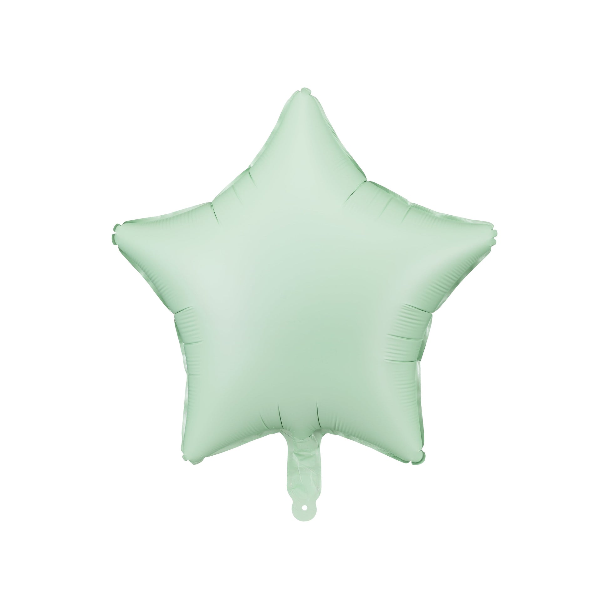 Matte Green Star Balloon