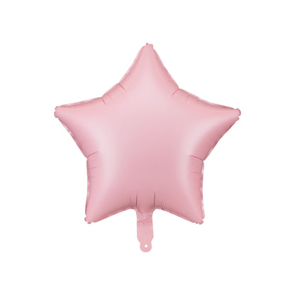 Matte Pink Star Balloon
