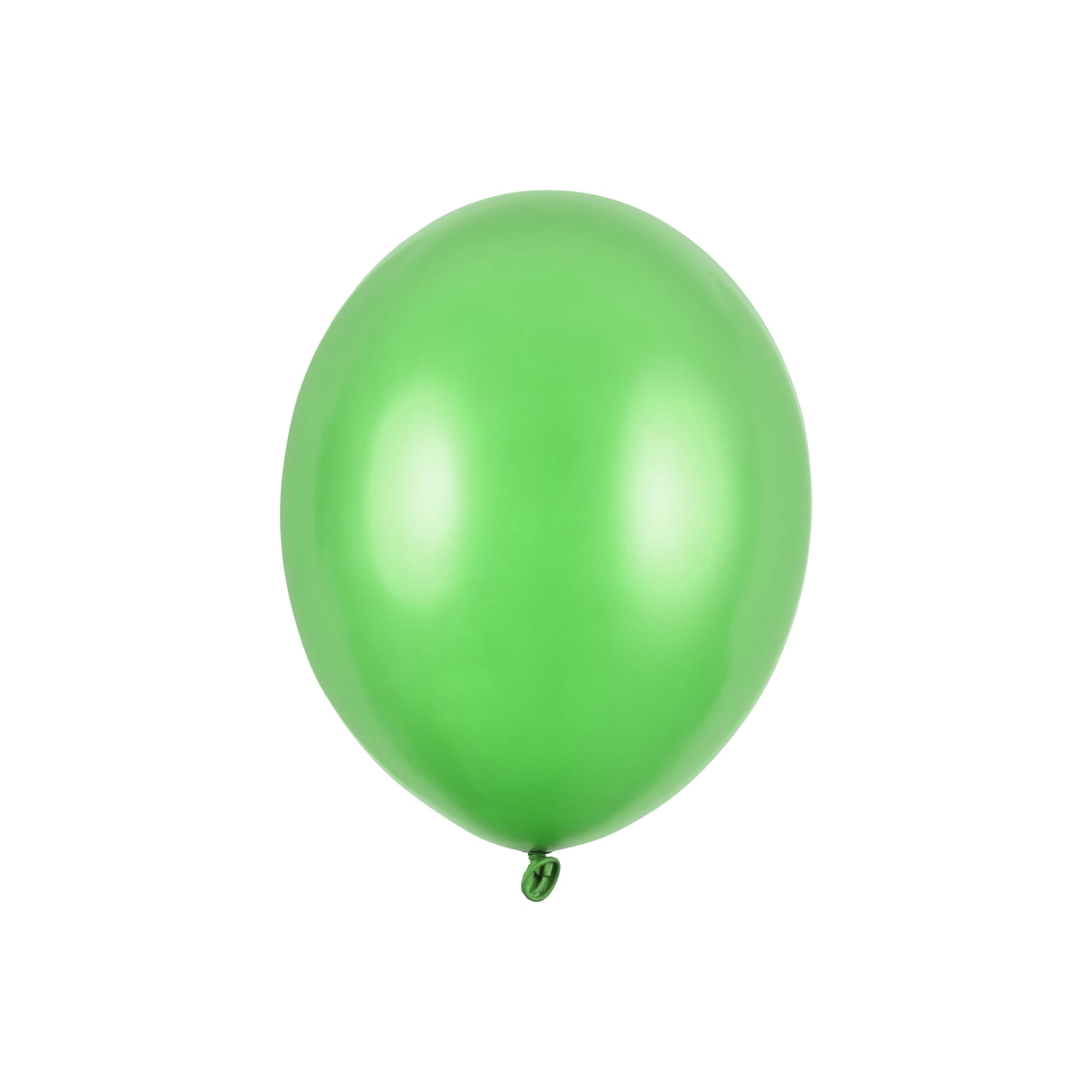 Green metallic balloon 30 cm – ideal for jungle-themed birthdays, eco parties and outdoor events