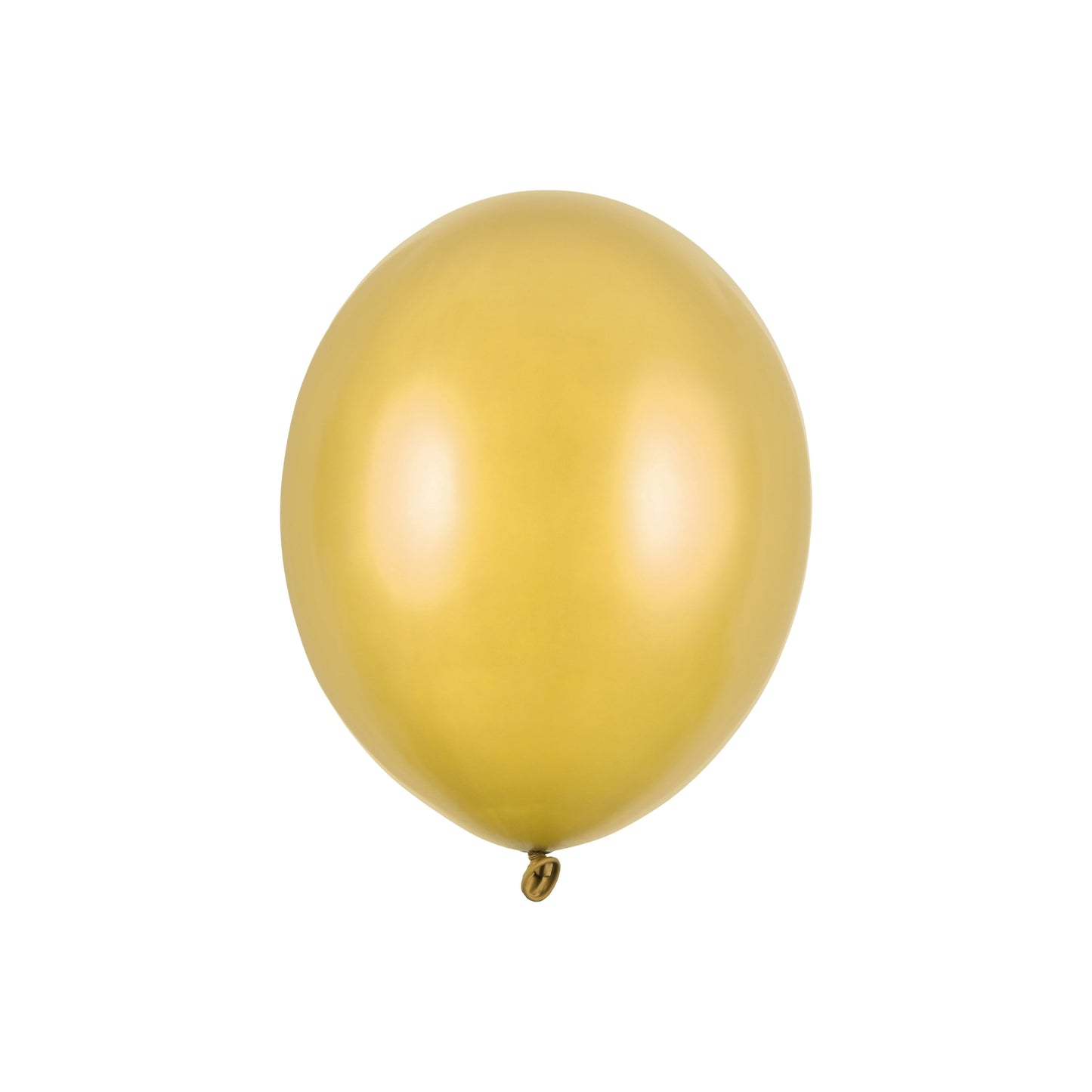 Gold metallic balloon 30 cm – stylish balloon for birthday