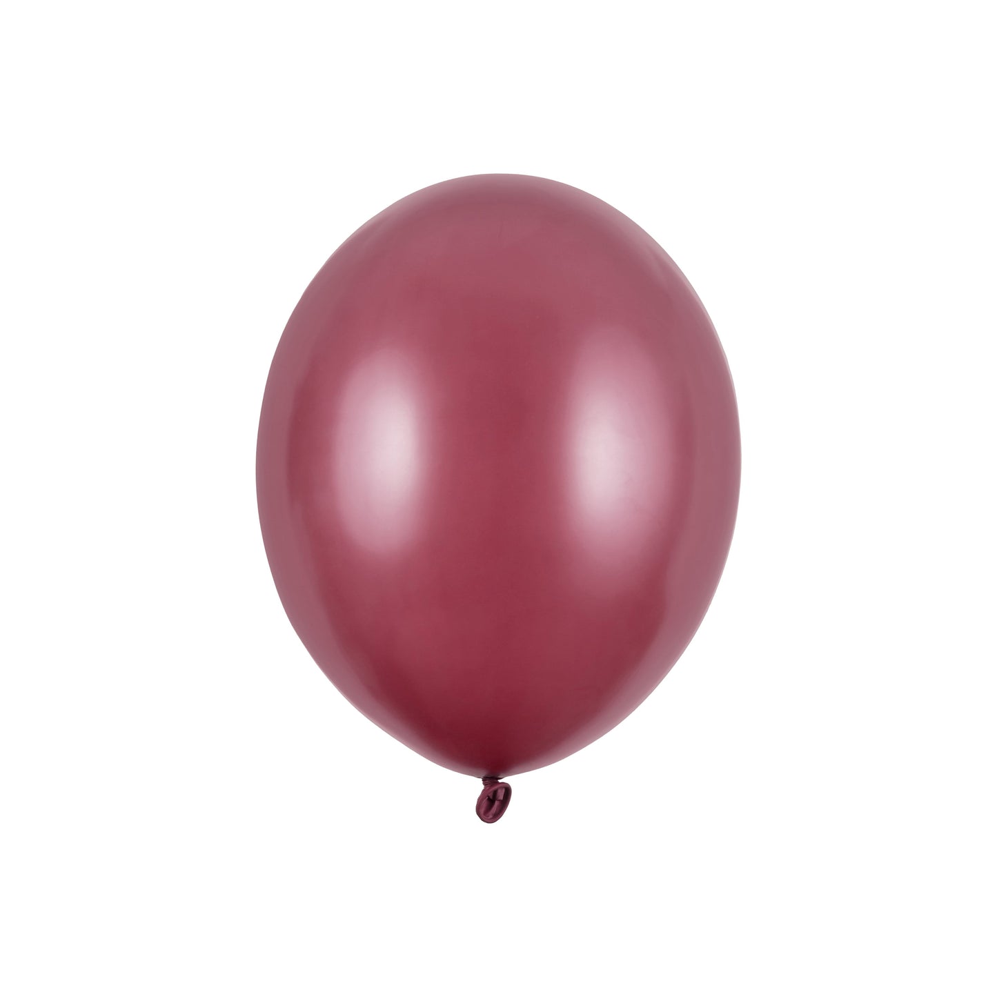 Maroon metallic balloon 30 cm – rich color balloon for elegant birthday
