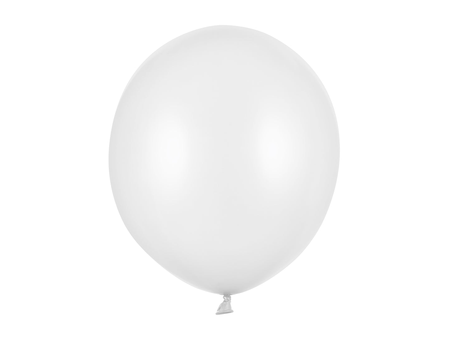 White metallic balloon – clean, minimal balloon decoration for weddings, baptisms and communions
