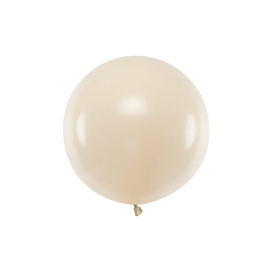Pastel Nude Round Balloon