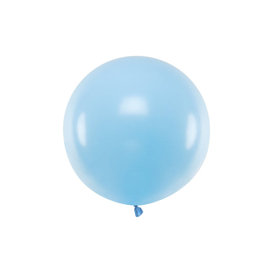 Pastel Baby Blue Round Balloon