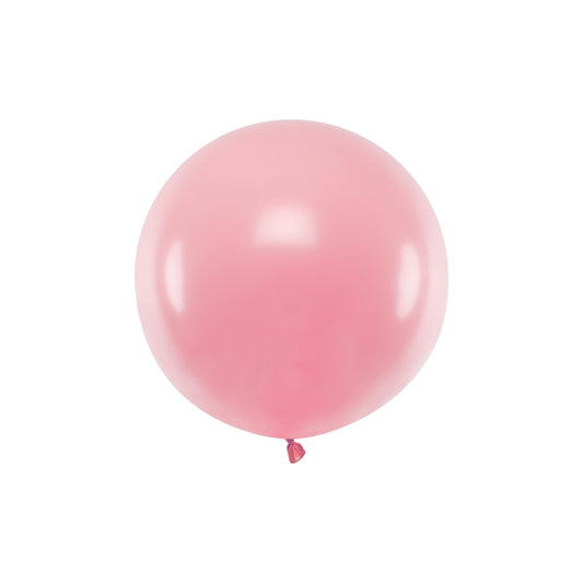 Pastel Baby Pink Round Balloon