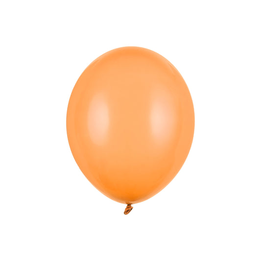 Bright orange balloon for kids birthday party
