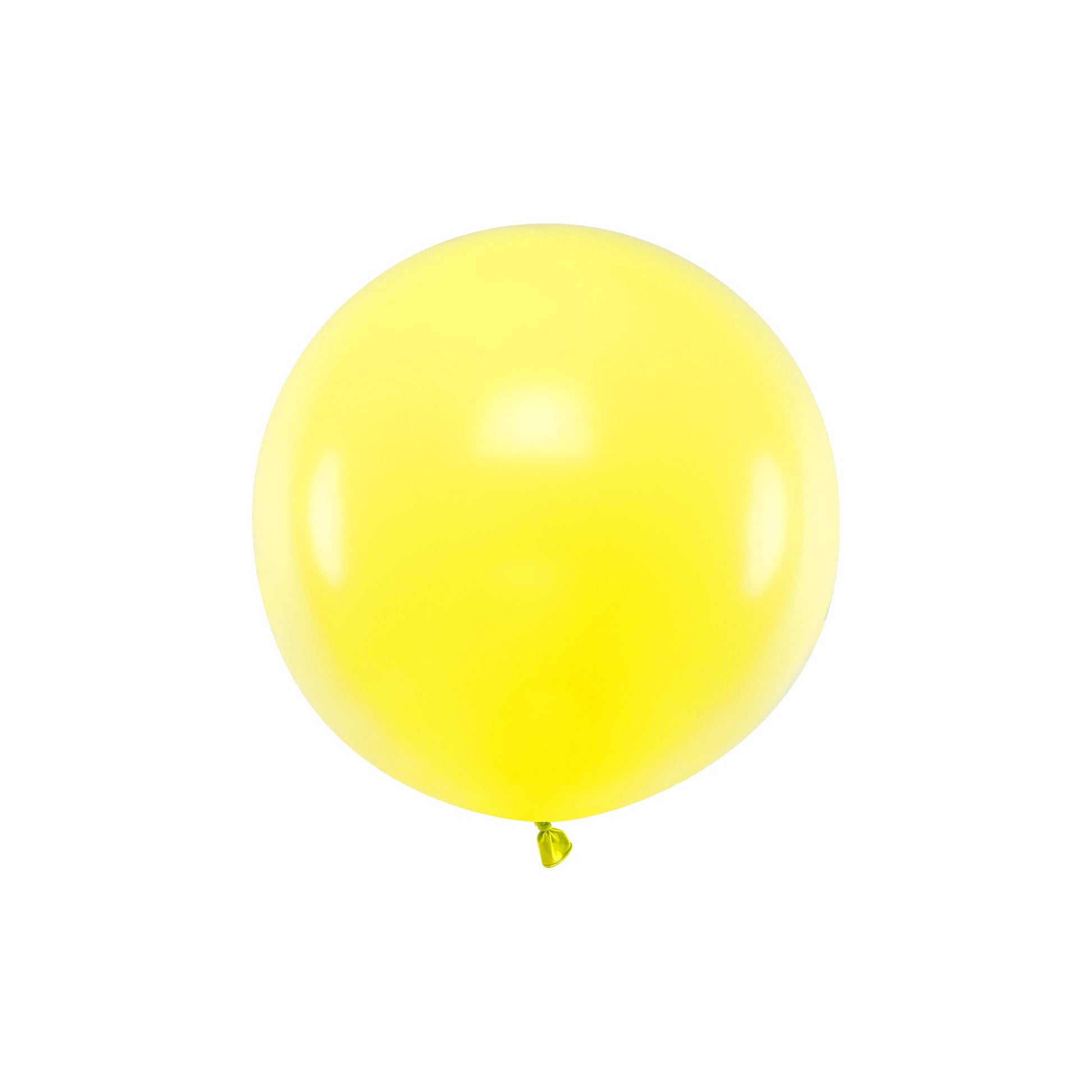 Pastel Lemon Zest Round Balloon