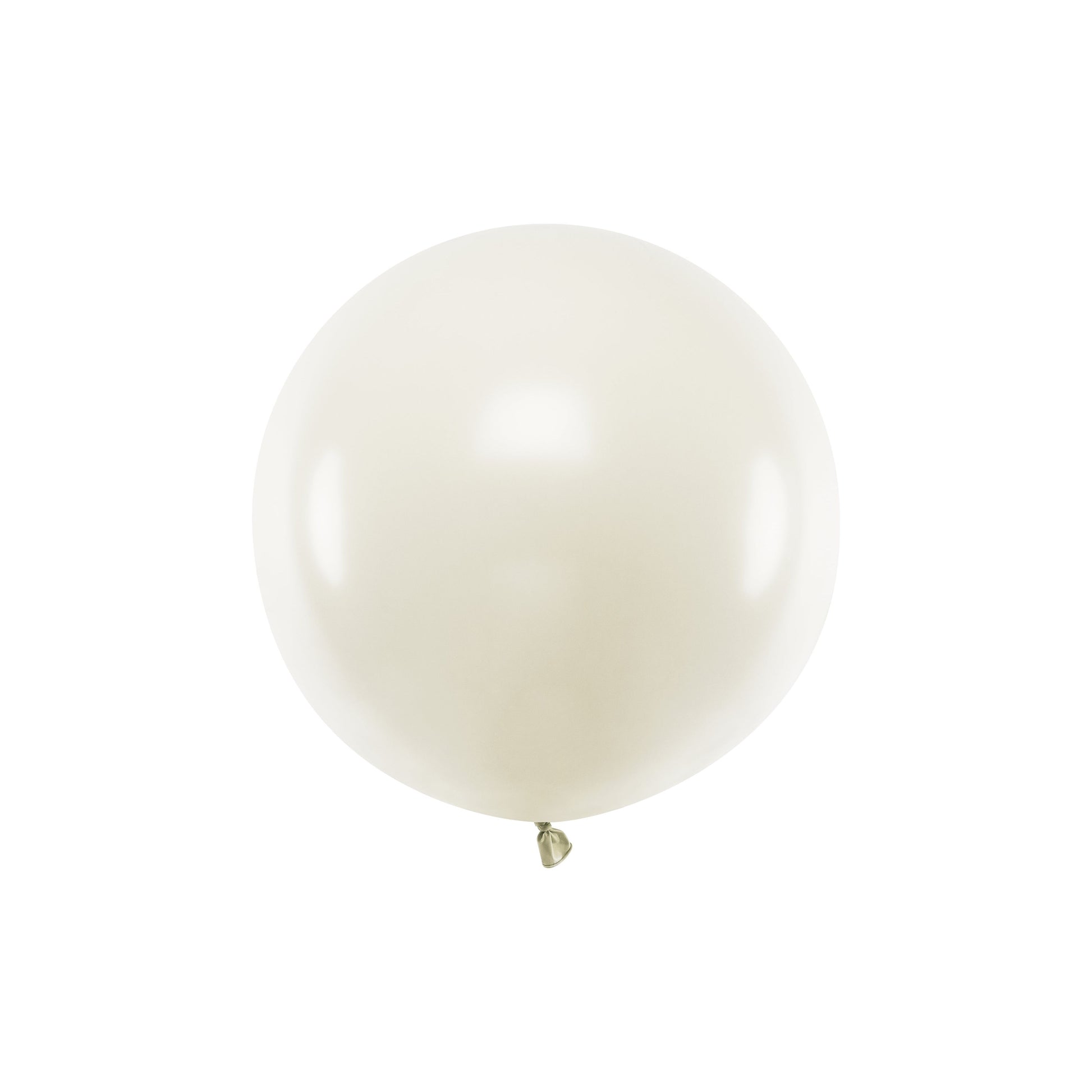 Pastel Light Cream Round Balloon