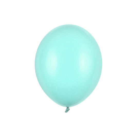 Pastel light mint balloon for kids birthday party