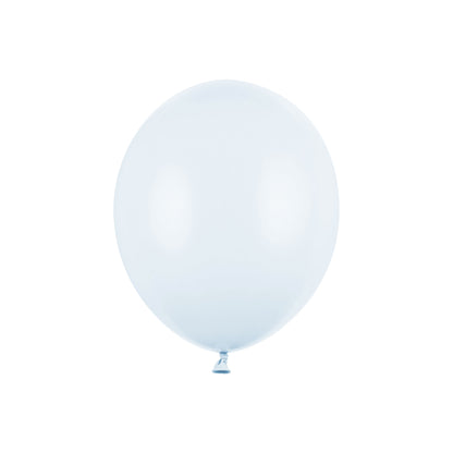 Pastel misty blue balloon for kids birthday party