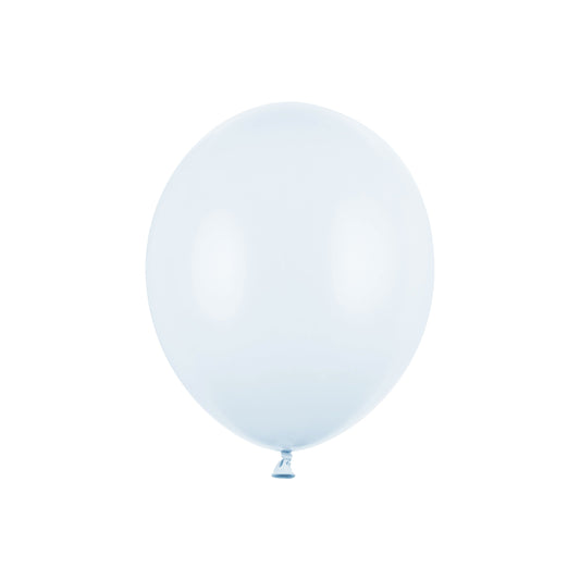 Pastel misty blue balloon for kids birthday party