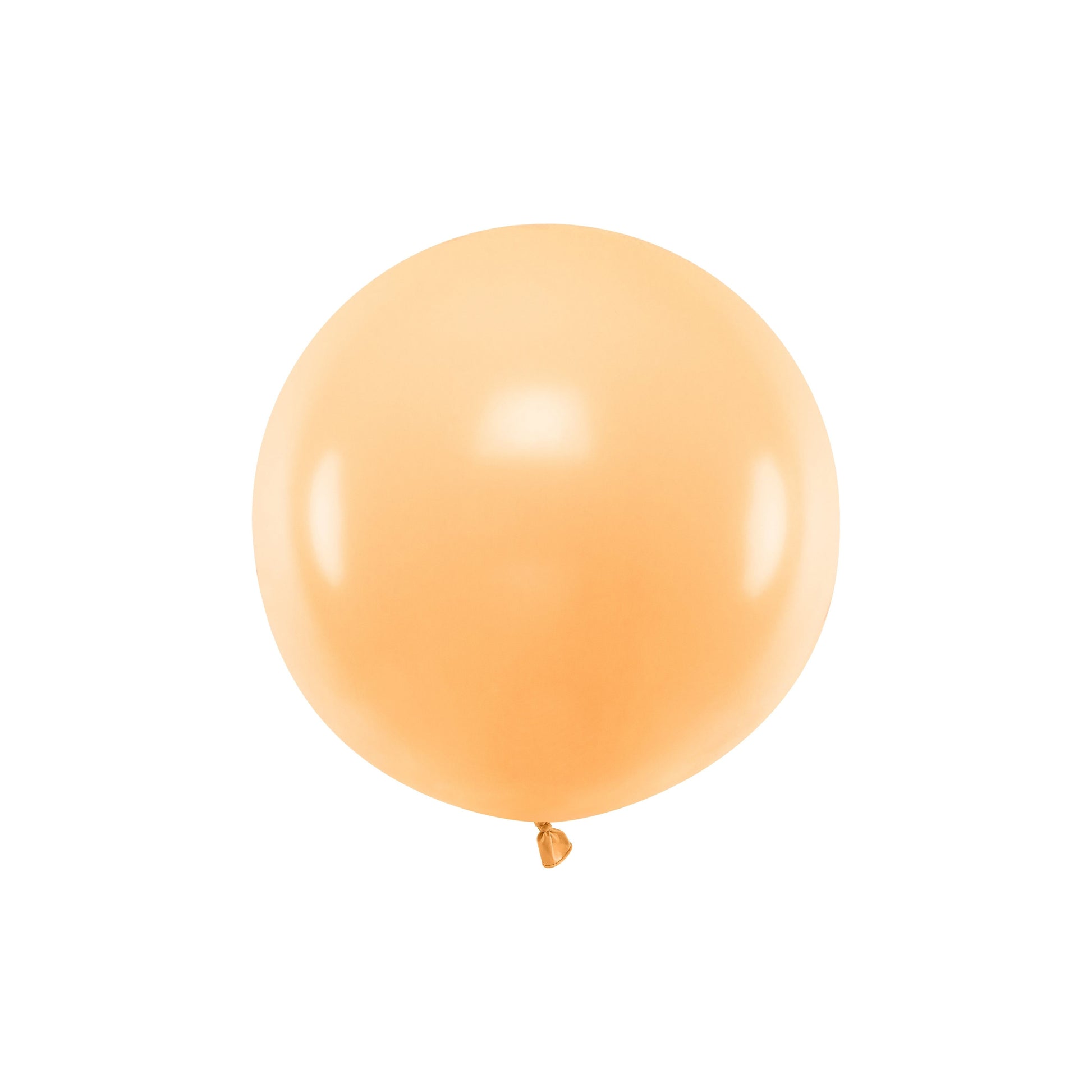Pastel Light Peach Round Balloon