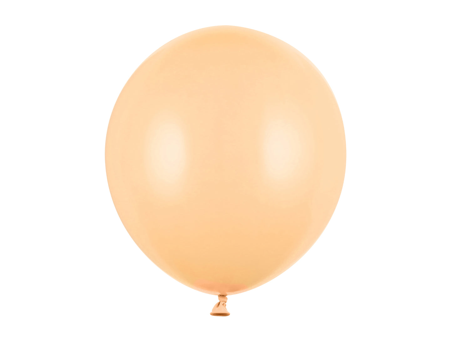 Pastel light peach balloon for kids birthday party