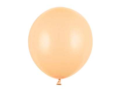 Pastel light peach balloon for kids birthday party