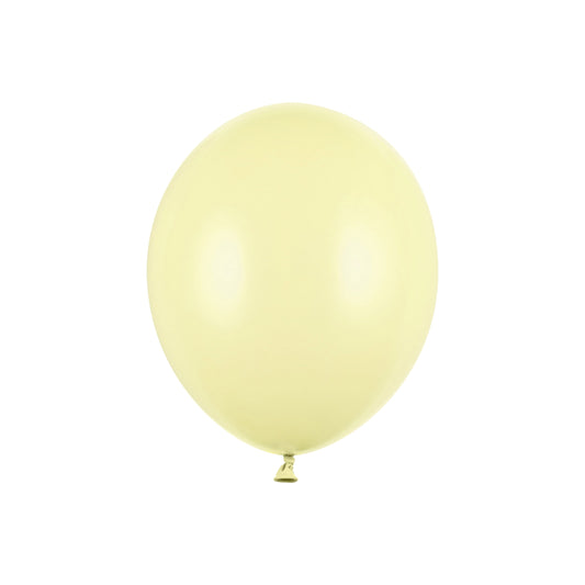 Pastel light yellow balloon for kids birthday party