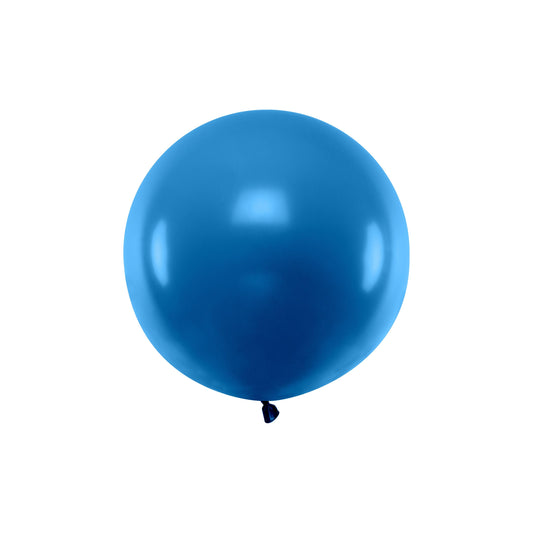Pastel Navy Blue Round Balloon