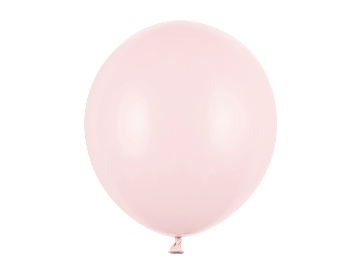 Pastel pale pink balloon for kids birthday party