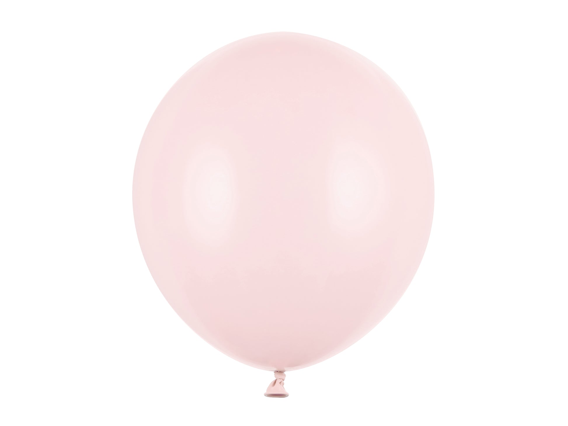 Pastel pale pink balloon for kids birthday party