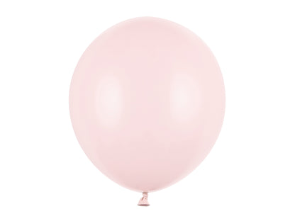 Pastel pale pink balloon for kids birthday party