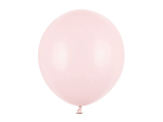 Pastel pale pink balloon for kids birthday party
