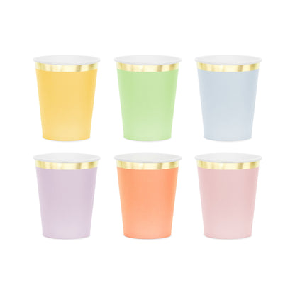 Pastel Paper Cups