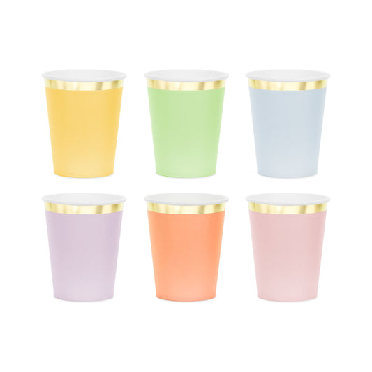 Pastel Paper Cups