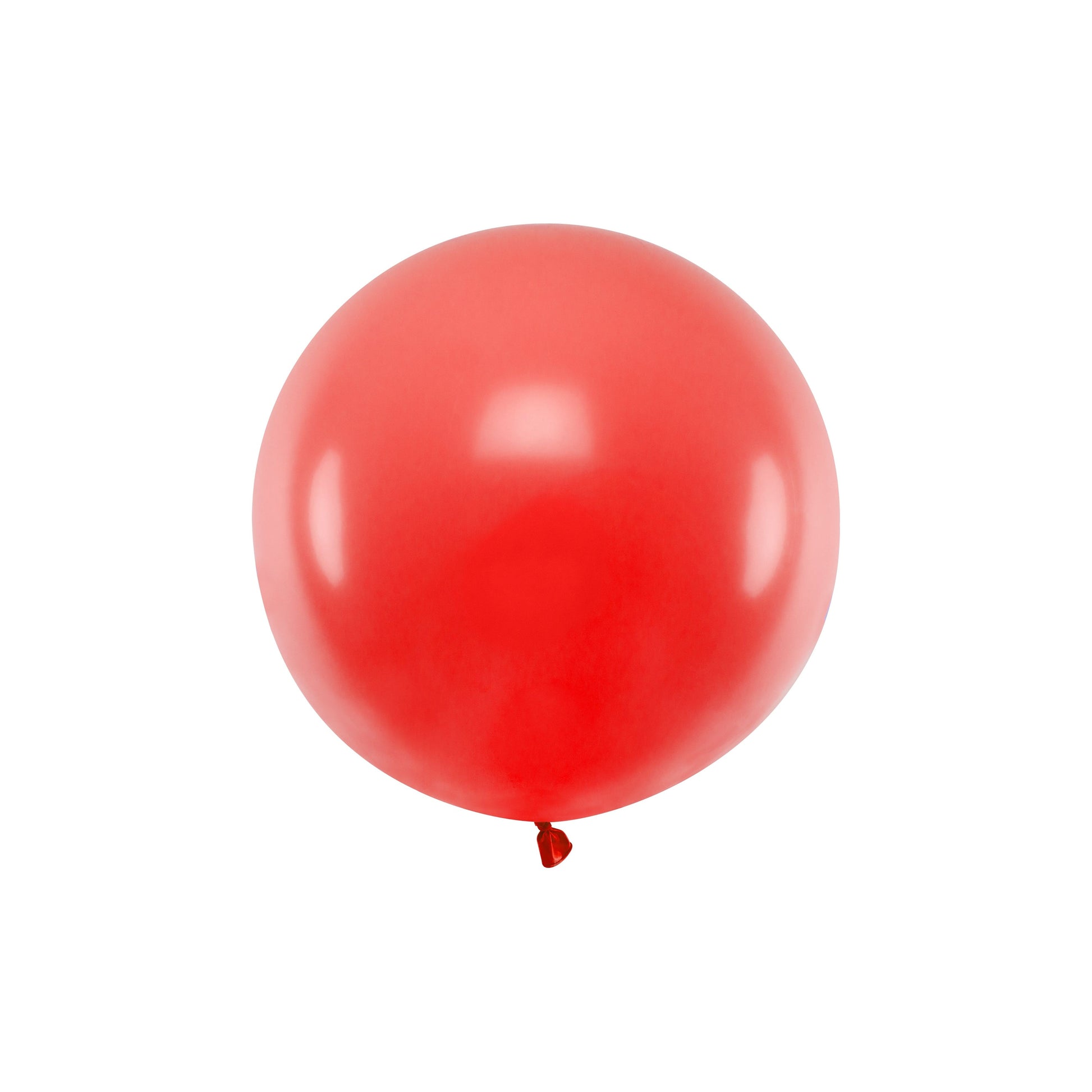 Pastel Red Round Balloon