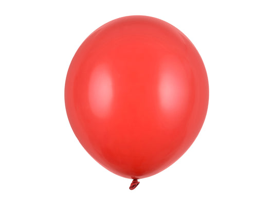Pastel red balloon for kids birthday party