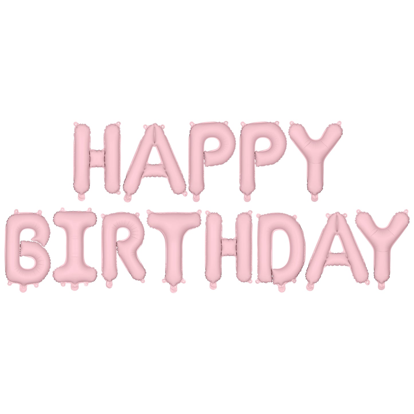 Pink Happy Birthday Foil Balloon