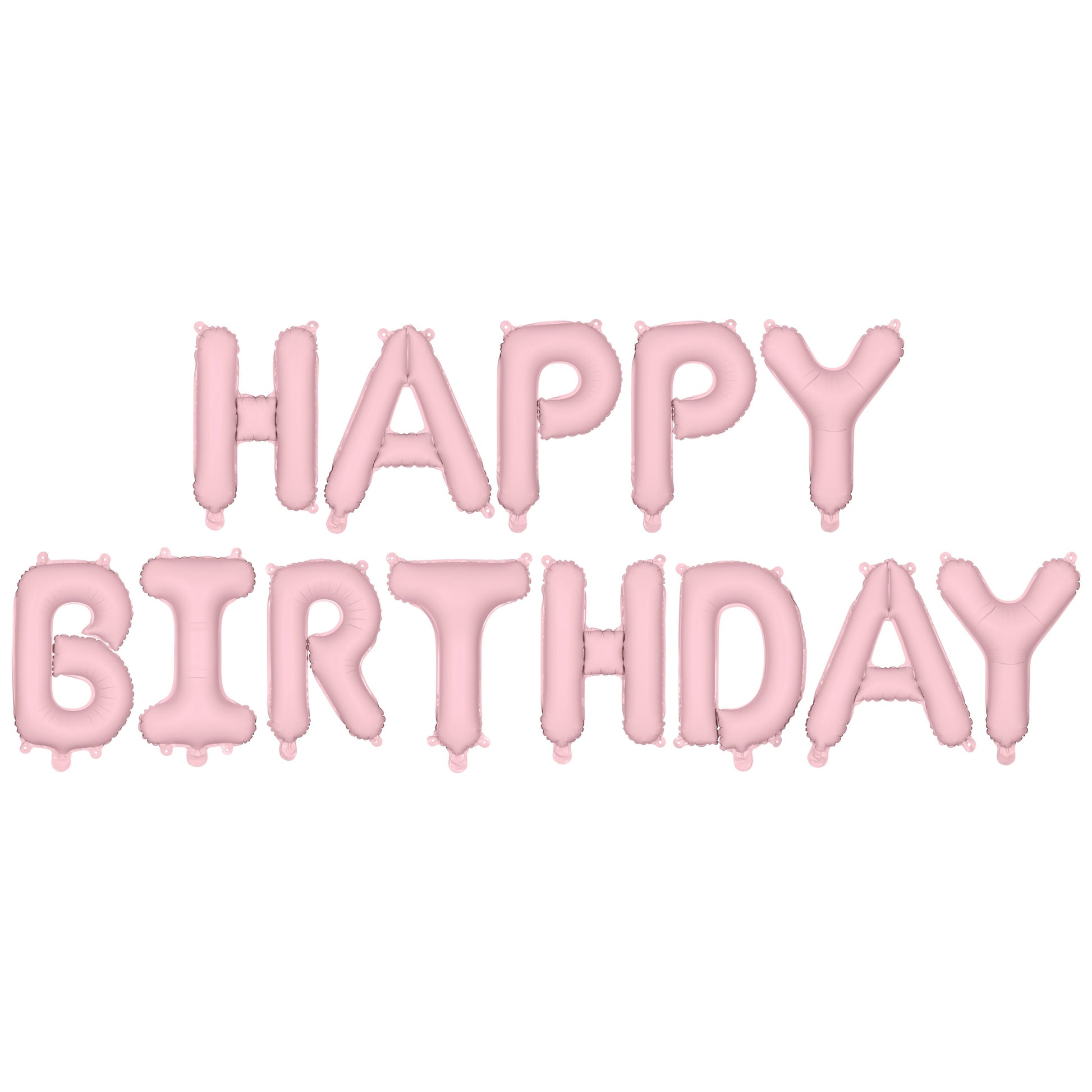 Pink Happy Birthday Foil Balloon