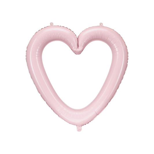 Pink Heart Frame Balloon