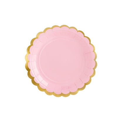 Pink Paper Plates