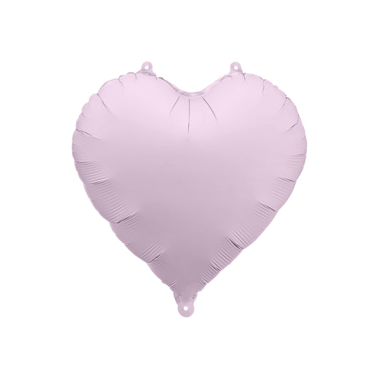 Purple heart foil balloon