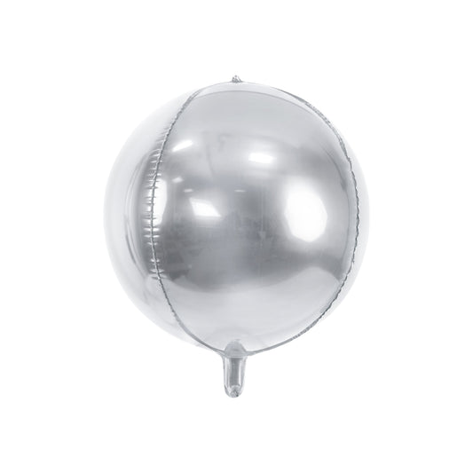 Silver Foil Orbz Balloon
