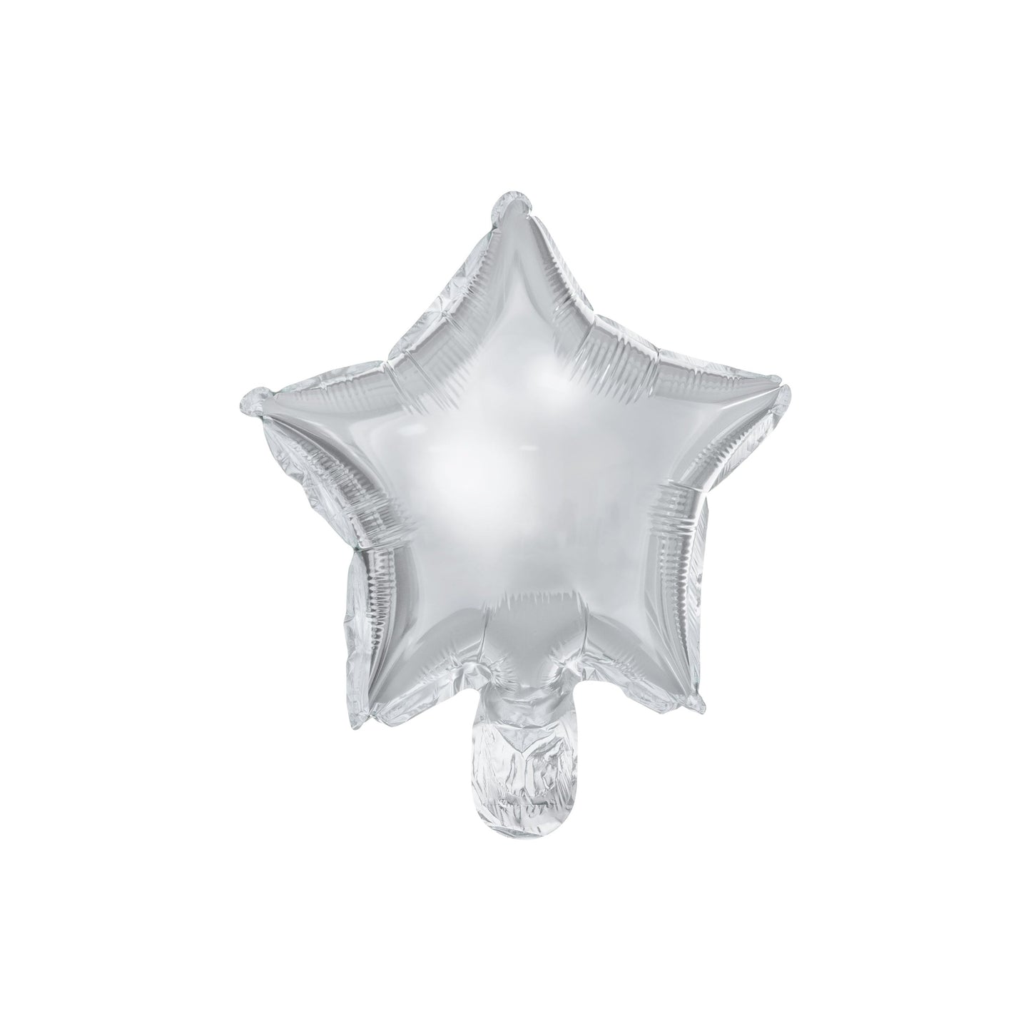 Silver Stars Balloons Set