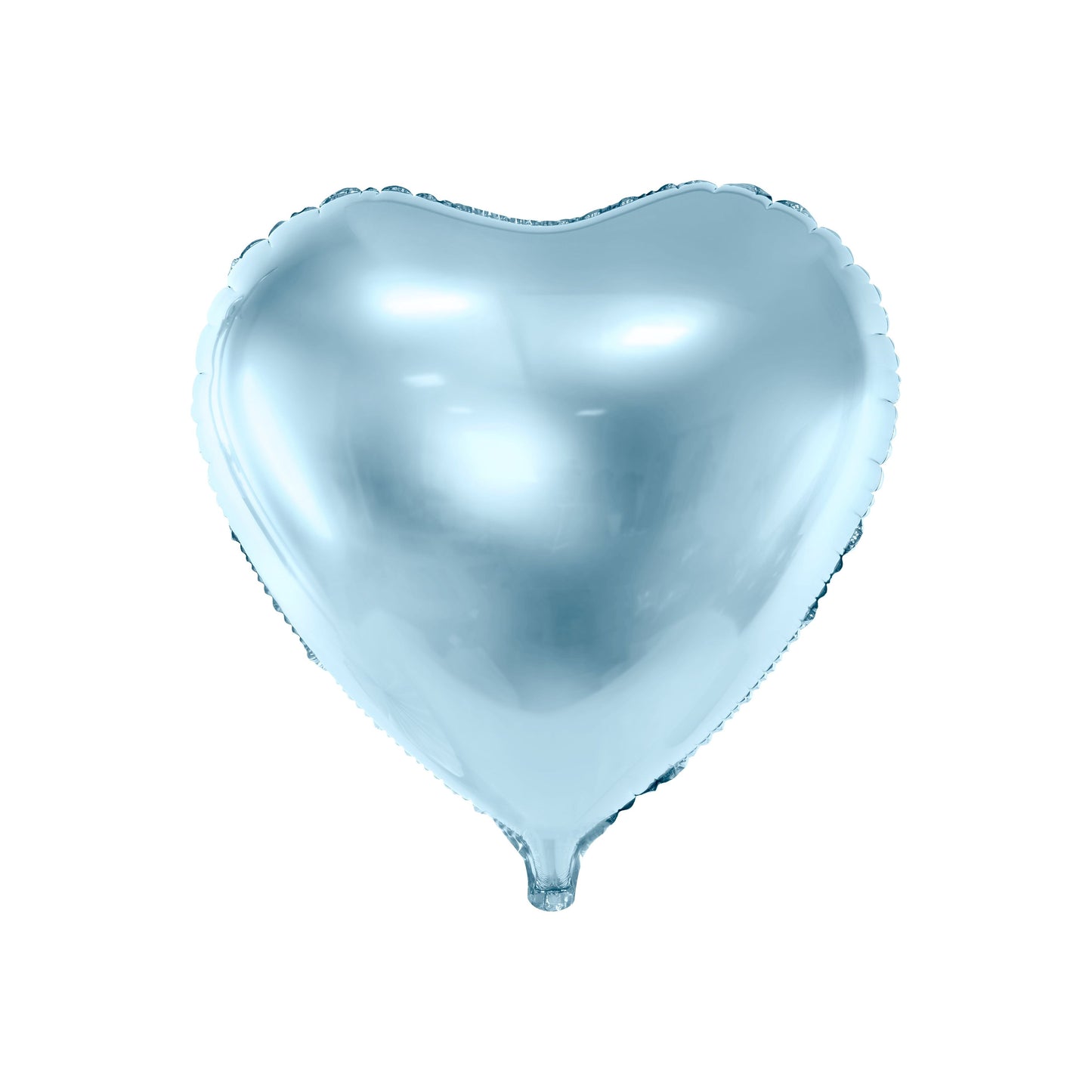 Sky Blue Heart Foil Balloon