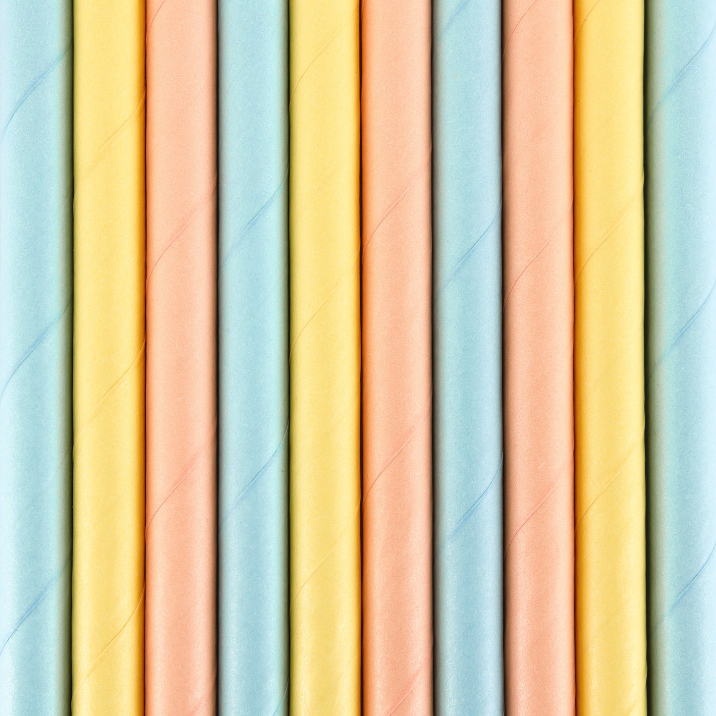Summer Time Mix Paper Straws