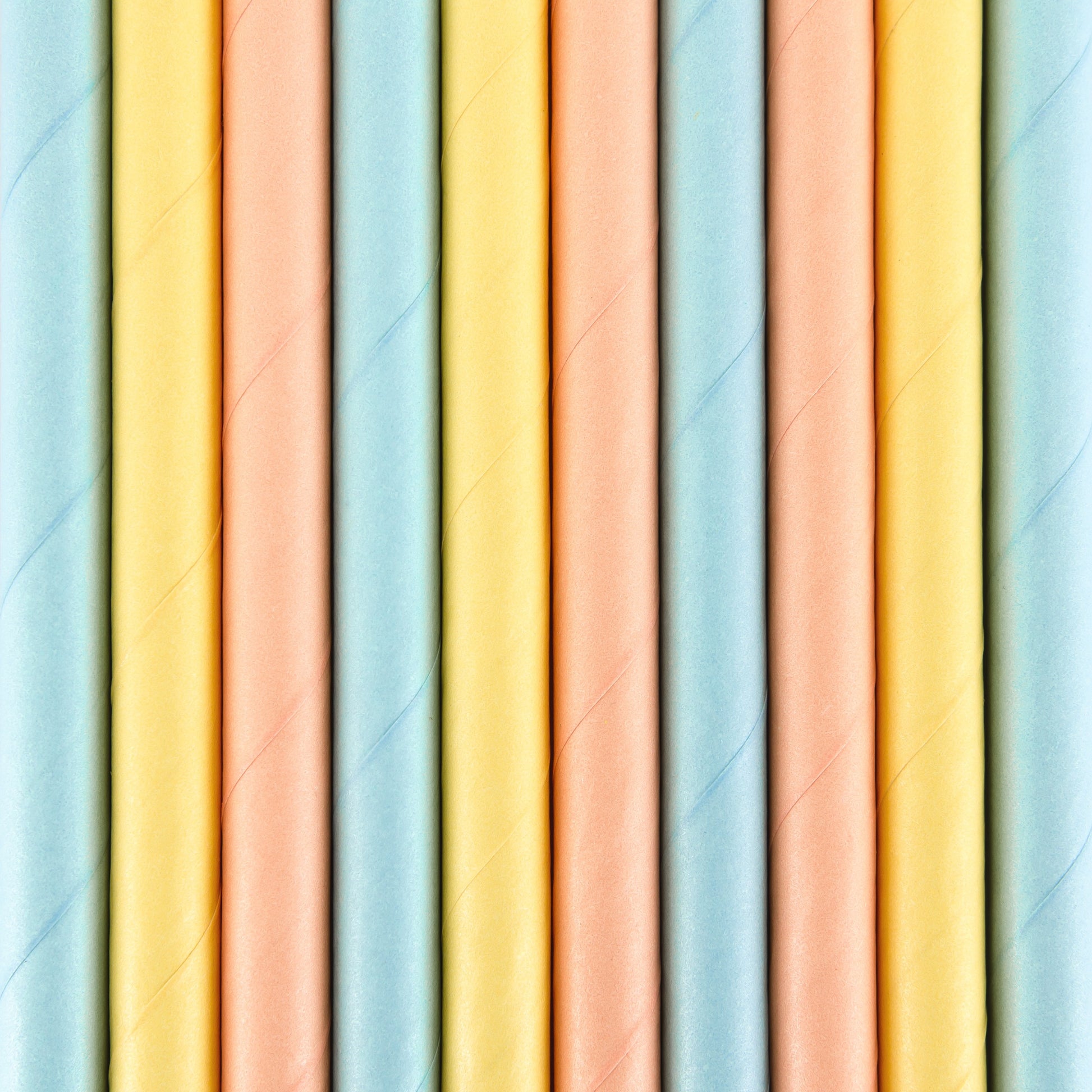 Summer Time Mix Paper Straws