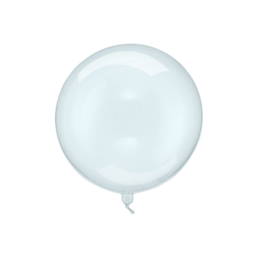 Transparent Blue Sphere Balloon