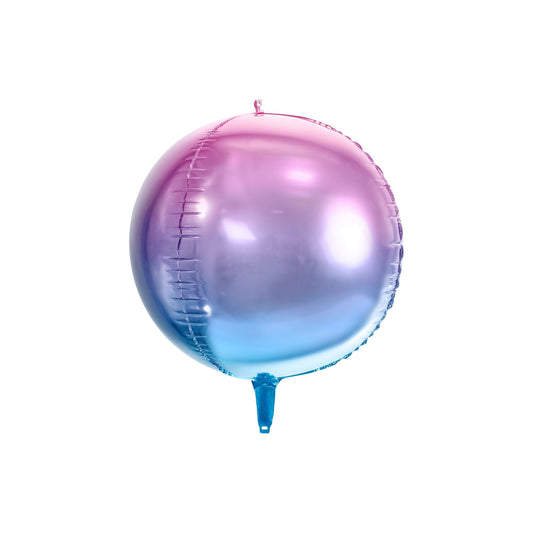 Violet & Blue Foil Orbz Balloon