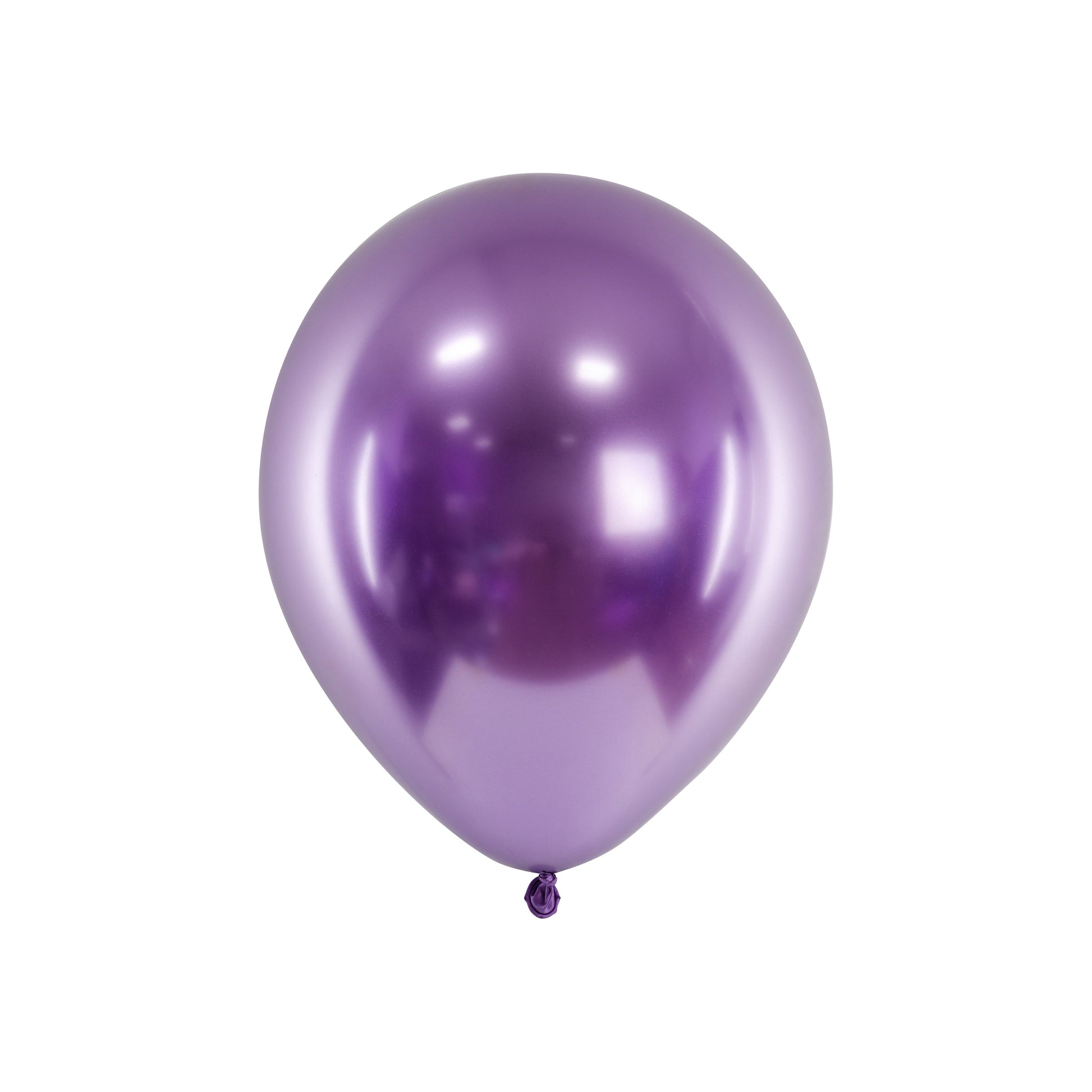 Purple glossy balloon for kids birthday party